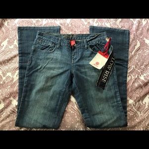 NWT Element Low Rise Slight Flare 5-Pocket Jeans